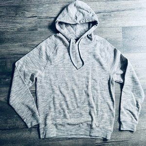 NWT Slate & Stone, Raglan Hoodie, Grey Melange, M